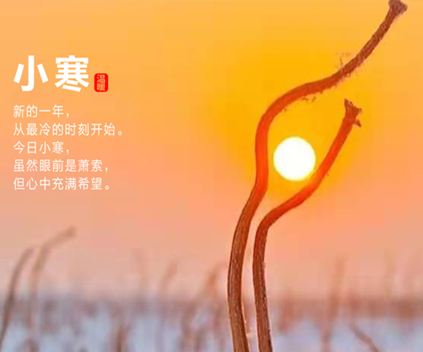 小寒雖寒，望春則暖。
